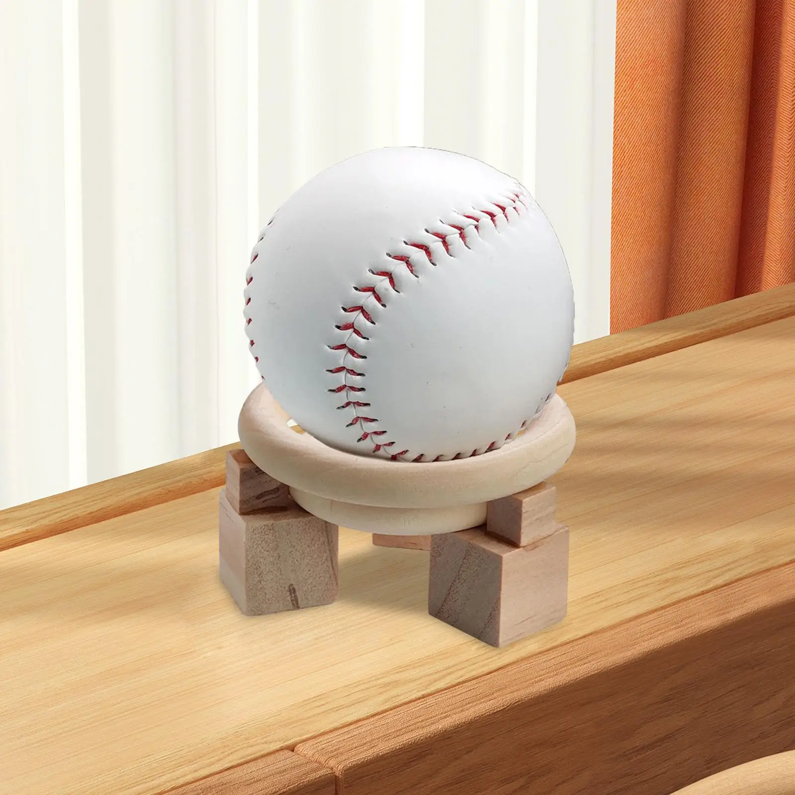 Бейзбол изложбена стойка Бейзболни държачи Настолен държач за сувенирна топка за поддръжка на софтбол Бейзбол Тенис топка Сфери Топка за голф Изображение 0
