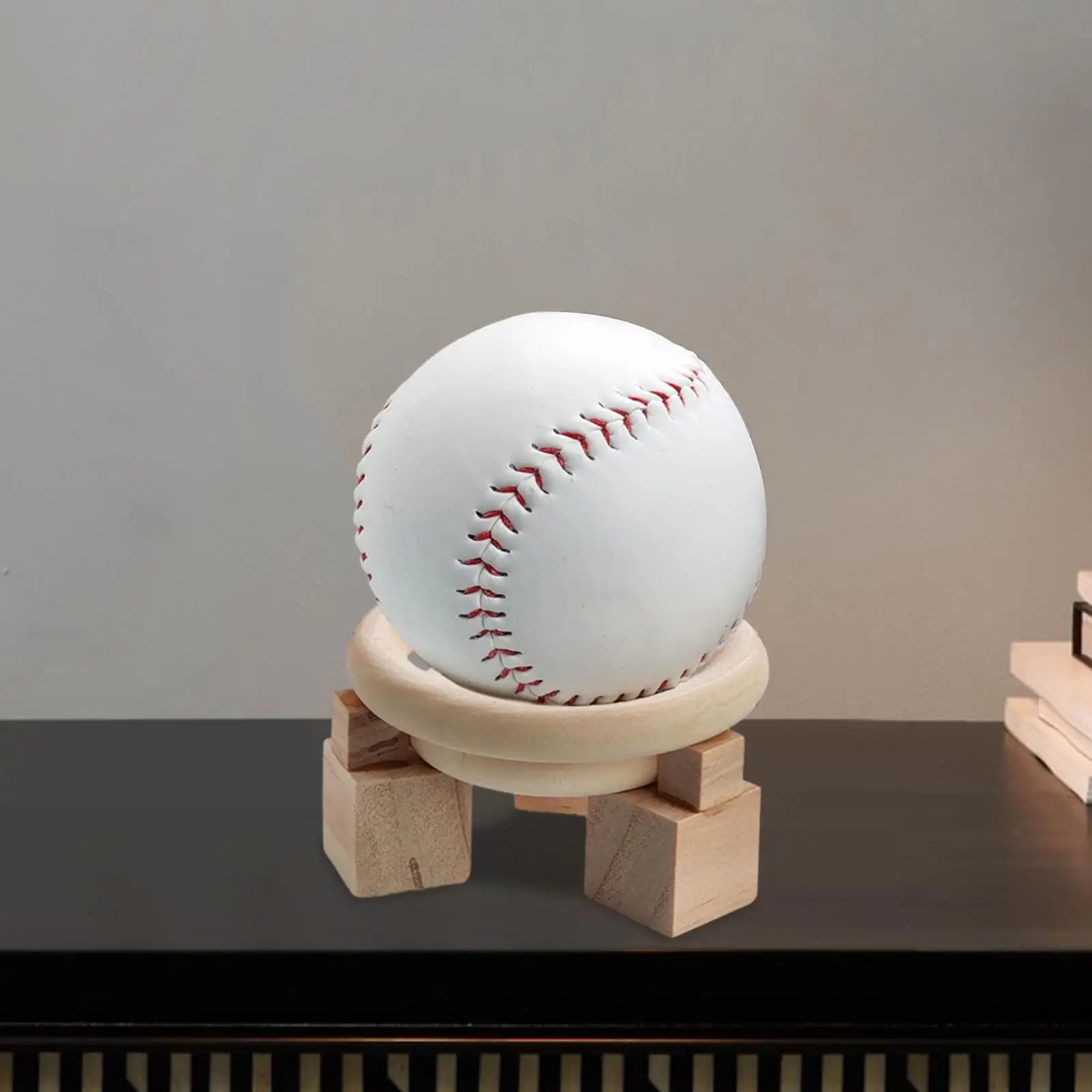Бейзбол изложбена стойка Бейзболни държачи Настолен държач за сувенирна топка за поддръжка на софтбол Бейзбол Тенис топка Сфери Топка за голф Изображение 2