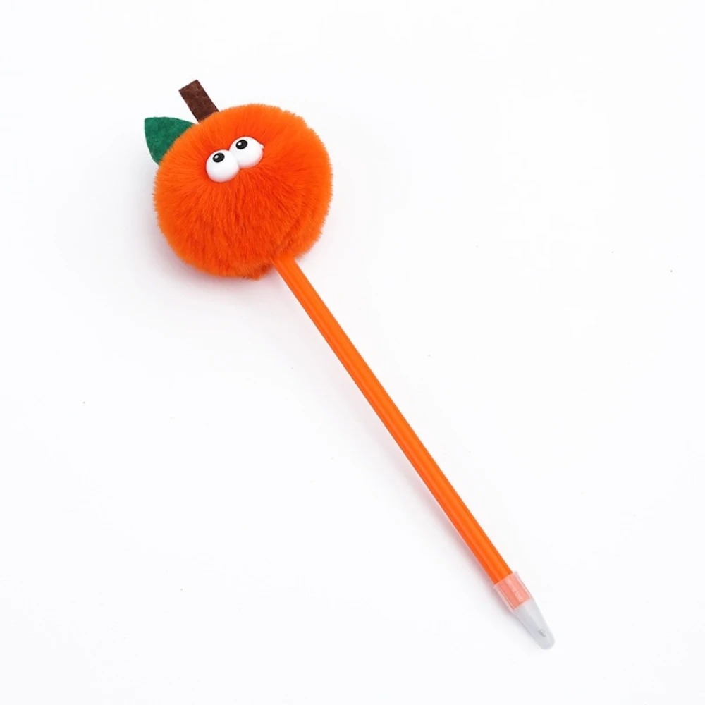 Оранжева коса топка химикалка сладък плод персонализирани студентски канцеларски офис консумативи Изображение 5