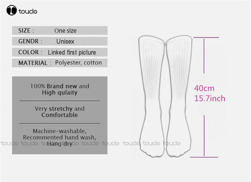 Linux потребителски прайд флаг чорапи персонализирани потребителски унисекс възрастни тийнейджър младежки чорапи 360 ° цифров печат потребителски подарък streetwear Изображение 4