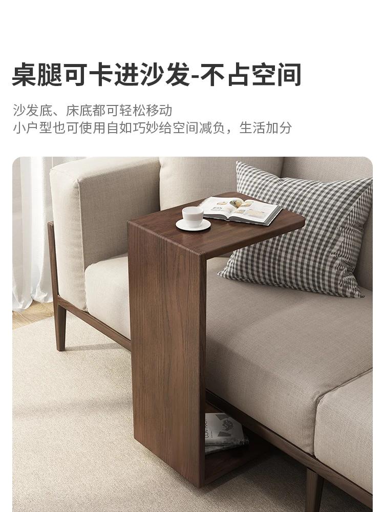 C- Тип осем-безсмъртна маса ъглова маса малък апартамент диван и маса за чай мини малка маса странична маса нощно шкафче Изображение 4
