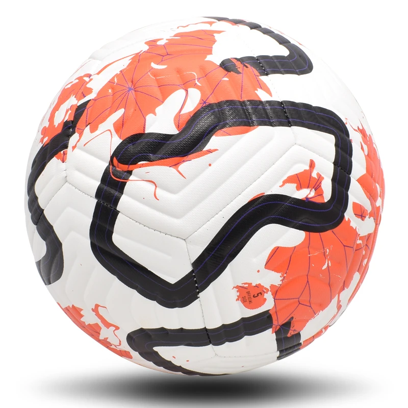 Футболни топки Официален размер 5 Висококачествен PU материал топка Открит спорт Футбол Тренировъчна лига Отборен мач futbol topu Изображение 1