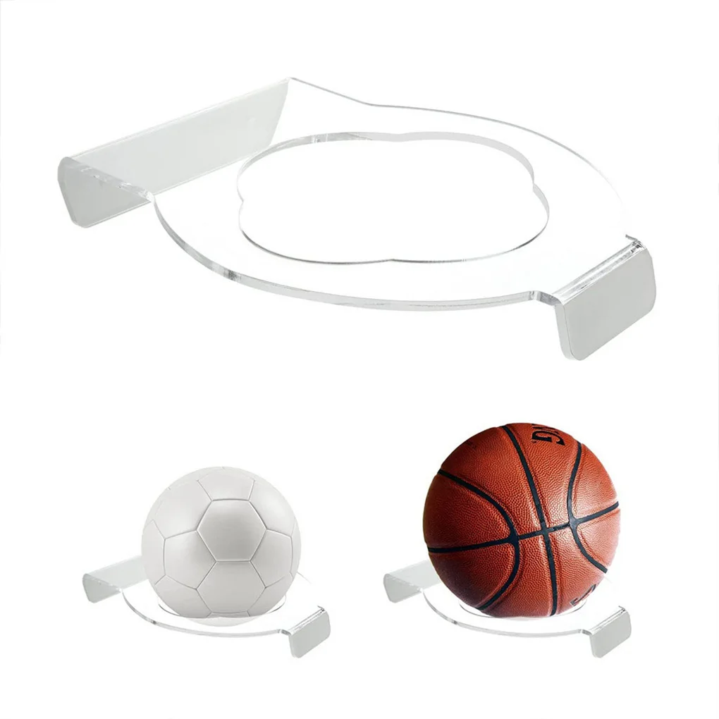 1 Комплект футболни държачи топки стелажи Удобна твърдост топка дисплей багажник Изображение 3
