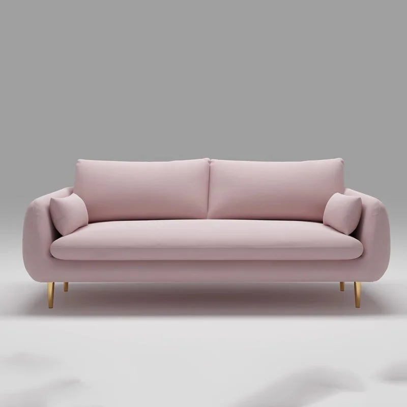 Луксозен скандинавски хол дивани спалня салон хотел спален вана хол дивани дизайнер Fauteuil салон мебели за дома WJ30XP Изображение 2