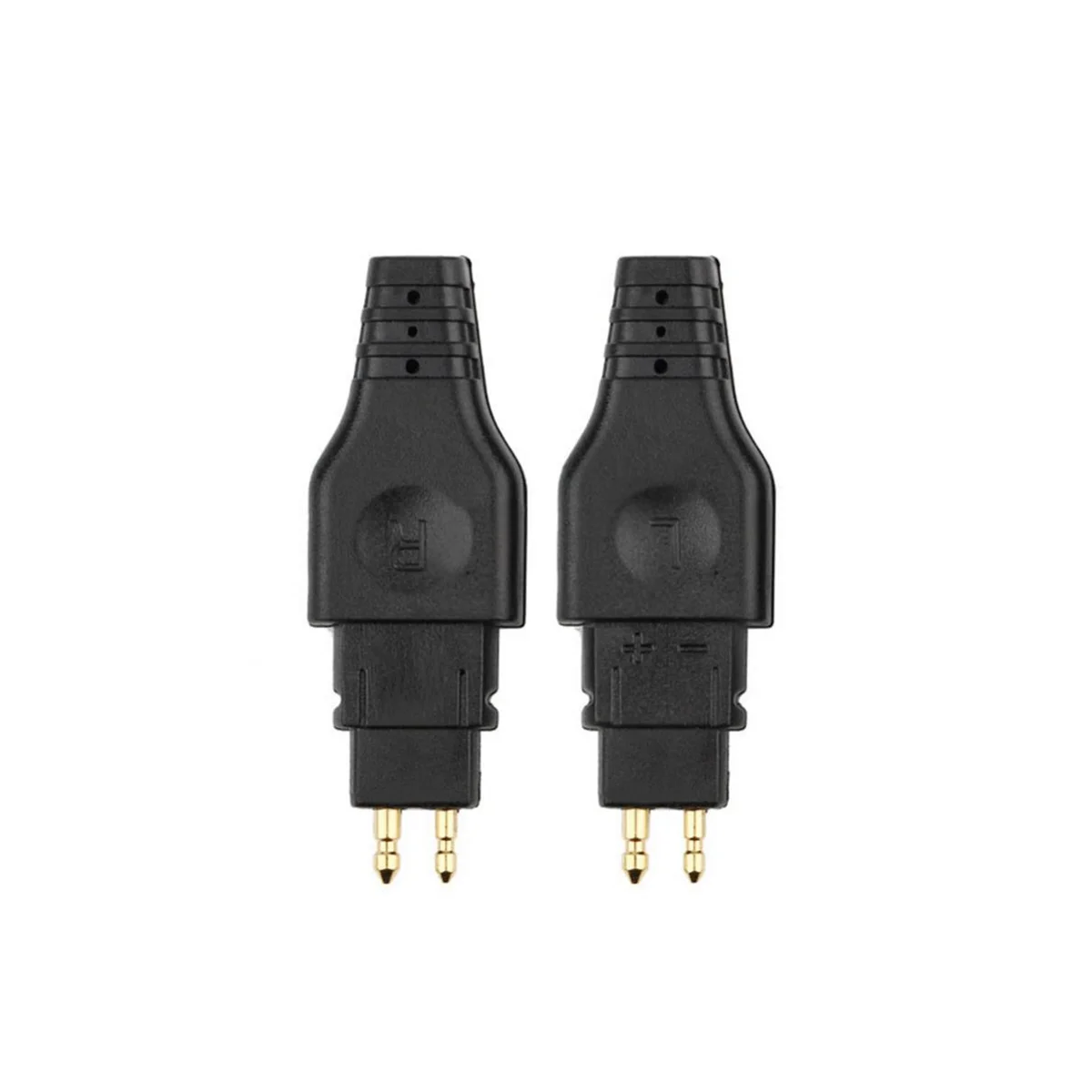 2 бр. Мини кабел за слушалки Аудио жак за слушалки Plug конектор за Sennheiser HD650 HD600 HD580 HD25 черен Изображение 0