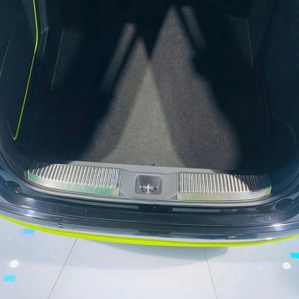 Кола багажник врата охрана ленти перваз плоча протектор задна броня охрана тапицерия капак лента за Vezel -V 2021 2022 Изображение 3