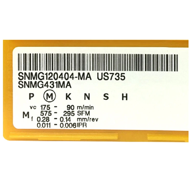 10PCS вложки SNMG120408 SNMG120404 MA MS US735 UC5115 UE6020 VP15TF SNMG карбид тунинг вложки CNC струг режещ инструмент притежателя Изображение 2