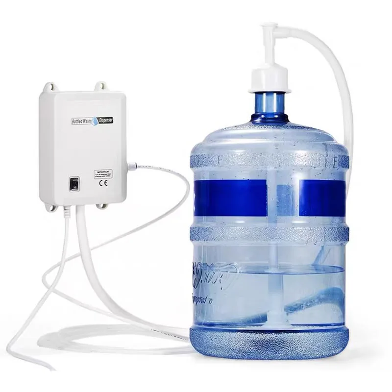 RU 110 / 220V бутилка вода дозатор помпа система вода дозиране помпа с един вход 20 фута тръба за хладилник, лед машина нов Изображение 0