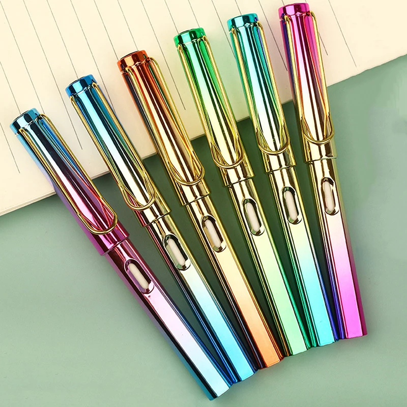 Нова цветна вечна моливна технология Неограничен молив за писане без мастило за художествена скица Корейски канцеларски офис аксесоари Изображение 1