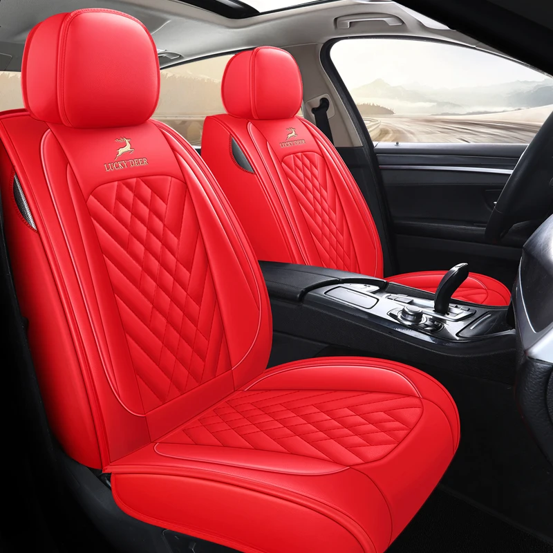Изкуствена кожа Калъф за столче за кола за AUDI A3 Sportback A1 A4 A5 A6 A6L A7 A8 A8L Аксесоари за кола Интериорни детайли Изображение 1