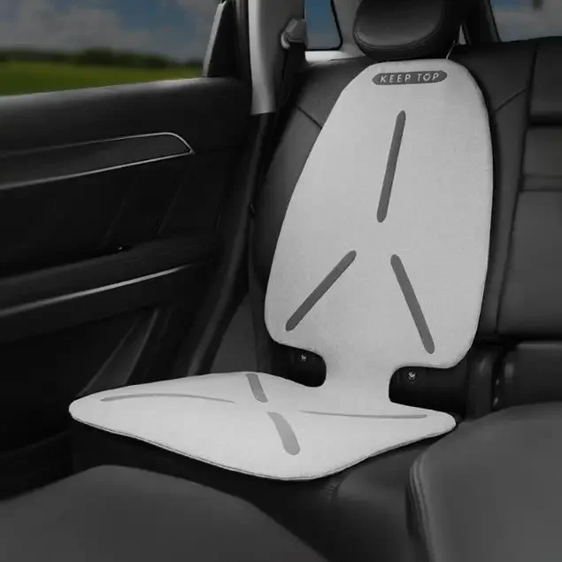 Car Child Safe Seat Protection Pad Anti-skid Pad 600D EPE Водоустойчив сгъстен капак на автомобилната седалка за Tesla Model 3 Y X S Изображение 0