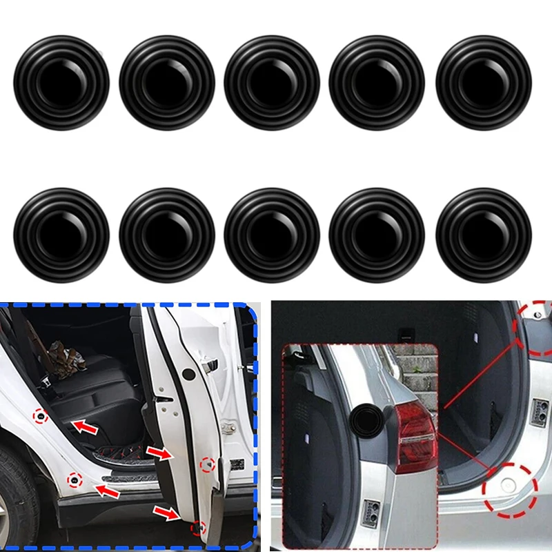 Подложки за врати на автомобили Ударопоглъщаща безшумна подложка Силикон против сблъсък за скенер Hyundai Toyota Corolla 2019 K5 Jf Изображение 0