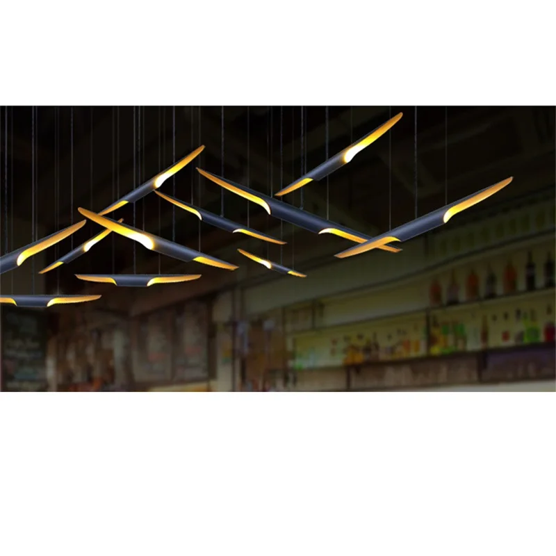 ULANI Постмодерна висулка светлина творчески прости LED лампи тела за дома декоративна трапезария Изображение 1