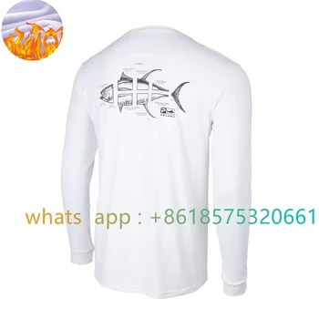 Pelagic риболов риза Upf 50 Vis UV защита руно дълъг ръкав Camisa Pesca Angeln Kleadedung Hengelen зимни върхове Gea 2024