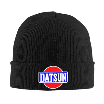 Datsun лого Beanie за мъже жени топло череп шапки плетене шапка капачка