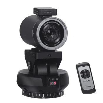 1Set YT1200 AI Auto моторизирана глава 360 ° пластмаса с функция за проследяване на телефонна камера