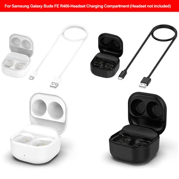 Калъф за безжично зареждане за Samsung Galaxy Buds FE Bluetooth слушалки зареждане подмяна слушалка зарядно кутия аксесоари