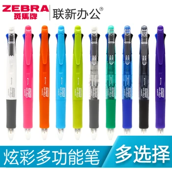 ЯПОНИЯ 4+1 Мултифункционална писалка B4SA1 Четирицветна химикалка + Механичен молив 1PCS