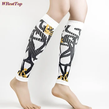 1Pair теле компресия ръкави спортни крака скоба чорапи облекчаване на болката мъже жени за бягане, пищял шина, медицински, пътуване, медицински сестри