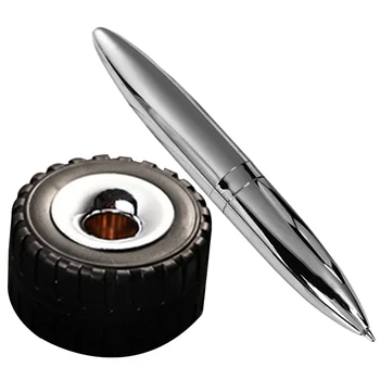 Колело гума магнитно окачване писане писалка красива химикалка естетически писалка