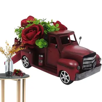 Нова година Коледа камиони орнаменти класически коледни подаръци за деца празник десктоп декорация за дома
