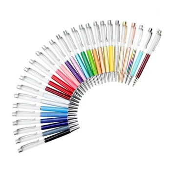 28 PACK Цветни празни тръби плаващи DIY писалки, изграждане на любимите си течни пясъчни писалки доставки за много поводи
