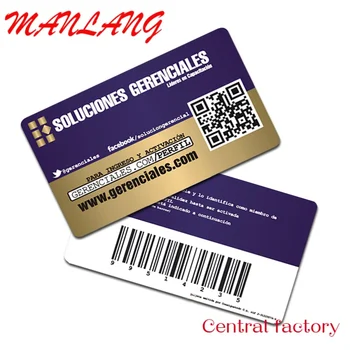  персонализиран печат PVC пластмасова карта по поръчка членска карта
