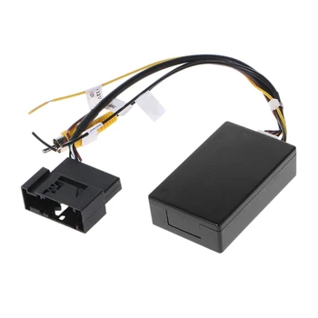 5X RGB към (RCA) AV CVBS сигнал конвертор декодер кутия адаптер за фабрика за задно виждане камера Tiguan Golf 6 Passat CC