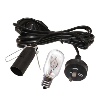 1.8m захранващ кабел E14 лампа база притежател EU висящи висулка LED осветително тяло лампа крушка гнездо кабел адаптер с превключвател 220V