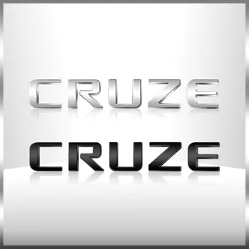 3D ABS пластмасови CRUZE кола лого стикер опашка броня значка авто задния багажник емблема Decal стайлинг аксесоари