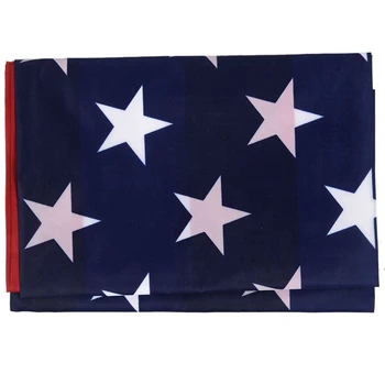 3X Промоция Американски флаг САЩ - 150 X 90Cm (100% съвместим с изображението)
