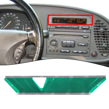 1x дисплей пиксел ремонт лентов кабел за Saab 9-3 SID2 Инфоцентър купе / кабриолет / седан 1998-2003 #5263223/ 12806119/5038187