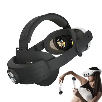 Лека каишка за глава Елитна каишка VR Игра лента за глава VR аксесоари Регулируема лента за глава Подобрена поддръжка на слушалки за потапяне VR