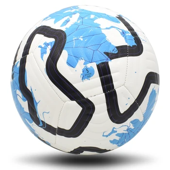Футболни топки Официален размер 5 Висококачествен PU материал топка Открит спорт Футбол Тренировъчна лига Отборен мач futbol topu