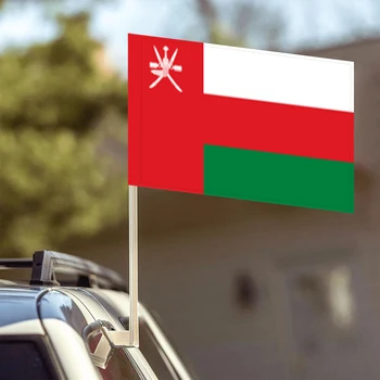 Flagnshow 100% полиестер Оман Оманис автомобилни знамена