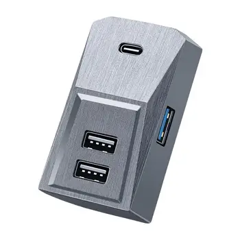 USB хъб зарядно за кола USB хъб докинг станция за Tesla преносим тире камера флаш устройство докинг станция за Tesla модел Y модел 3