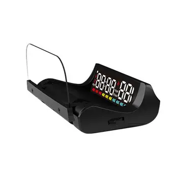 HUD дисплей Предно стъкло за кола 4K глави нагоре дисплей кола GPS скоростомер многофункционален габарит аларма с прозрачен дисплей съвет