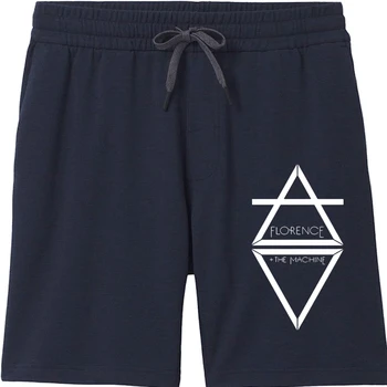 Florence and the How Big How Blue black White Men's men Shorts summer