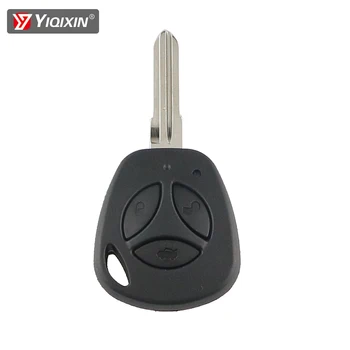 YIQIXIN 3 бутона подмяна на ключ за кола за Лада Веста Гранта Приора Калина Ваз Uncut Auto Blank Remote Key Case Cover Fob