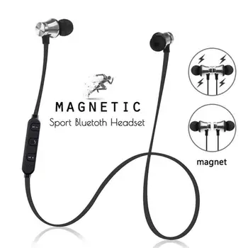 XT11 Магнитни безжични слушалки TWS Bluetooth слушалки Стерео музикални слушалки Спортна слушалка с микрофон за Xiaomi HUAWEI