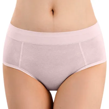 Дамски бикини Твърд памук физиологично бельо памук менструално изтичане доказателство физиологични панталони менструално изтичане доказателство