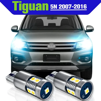 Аксесоари за светлини за паркиране 2x LED лампа за просвет за VW Tiguan 5N 2007-2016 2008 2009 2010 2011 2012 2013 2014 2015