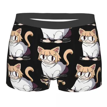 Cat Man's Boxer Briefs Underpants Neco Arc Highly Breathable High Quality Sexy Shorts Gift Idea