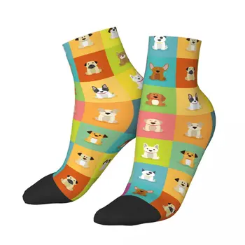  чорапи за възрастни случайни цветове съвпадение дебели топли дишащи висококачествени чорапи