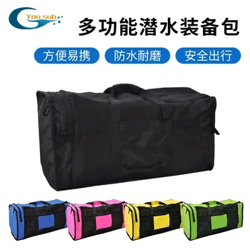 Голям капацитет гмуркане нетна чанта оборудване чанта перки дълбоко гмуркане оборудване преносимо оборудване чанта окото багаж