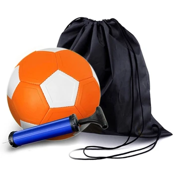 1Set Sport Curve Swerve Soccer Ball Football Toy Fit For Outdoor Indoor Match Game Training With Ball Air Pump