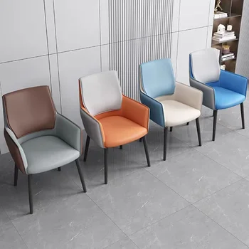 Дизайнер Луксозен игрален стол Nordic Computer Waiting Dining Outdoor Chair Relax Luxury Silla Escritorio Мебели за дома DC-308