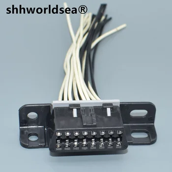 shhworldsea 16pin 1.5mm connecotr OBD II OBD2 сериен порт конектор Pigtail ALDL LS1 LT1 връзка за данни 12110250