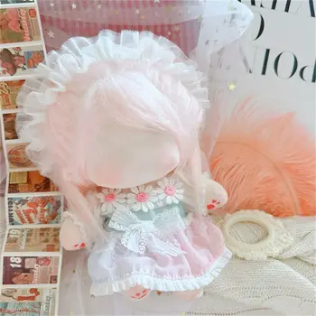 Ръчно изработени дрехи за кукли DIY памучни плюшени дрехи за кукли Аксесоари за облекло Корея супер звезда