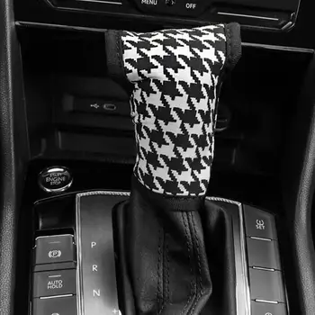 Универсален капак на копчето за превключване на предавките Капак за автоматична ръчна спирачка Капак на втулката без хлъзгане Калъф за дръжка Автомобили Нашийници за смяна на предавките за кола SUV